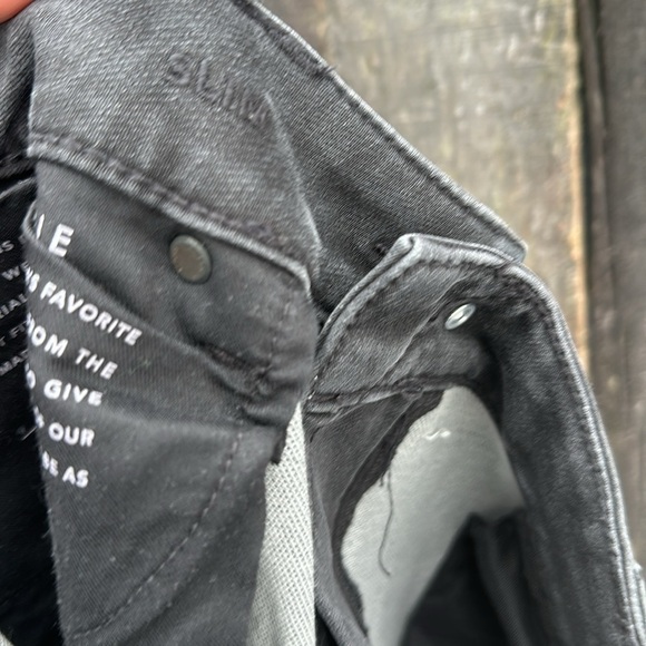 American Eagle Next Level Stretch Black Slim Jeans size 32x36 - Picture 11 of 11